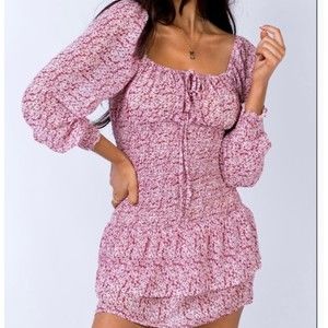 princess polly Carrillo Mini Dress NWT